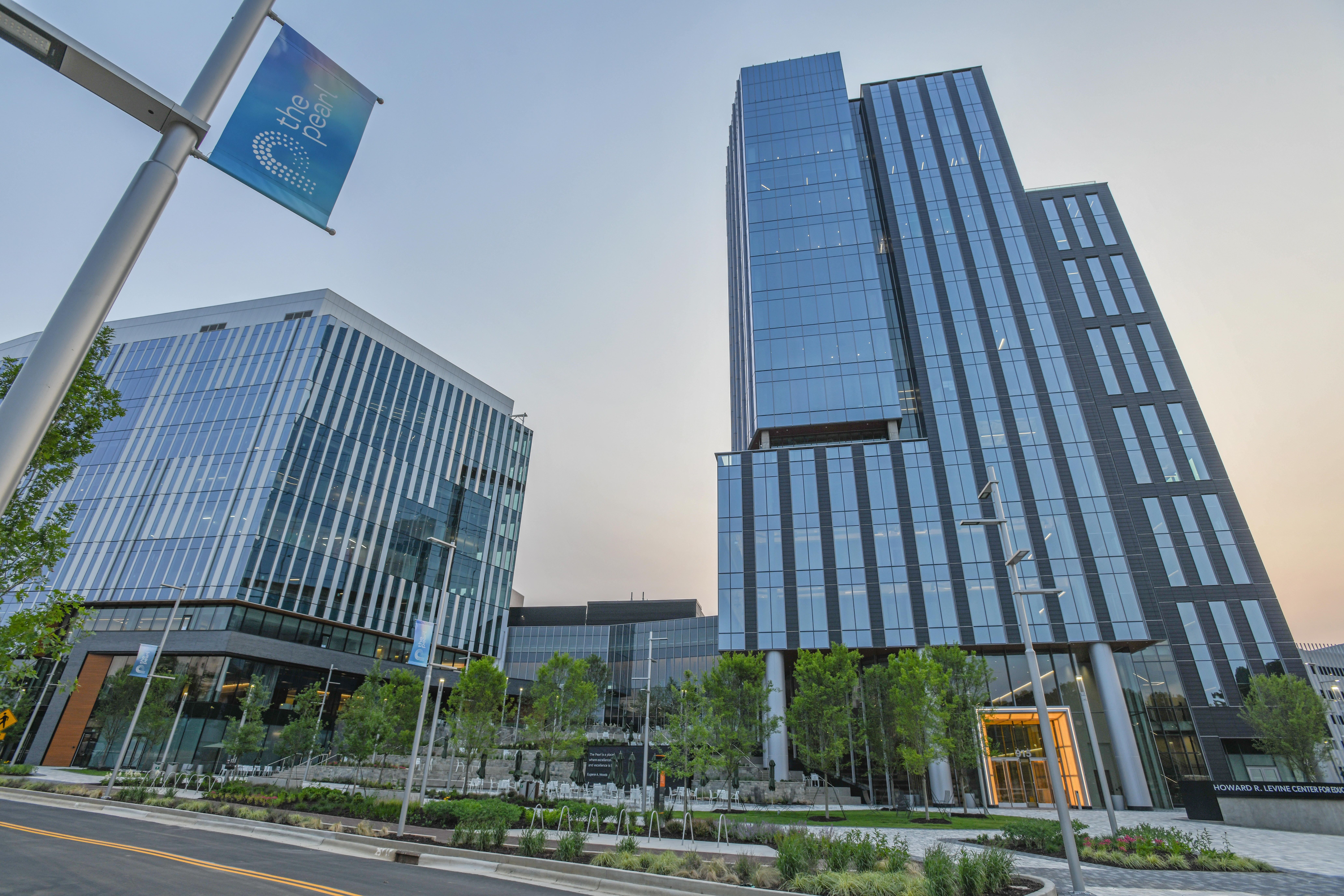 The Pearl is a Charlotte-based innovation district created by a visionary public-private partnership led by Atrium Health and Wexford Science & Technology, LLC and Ventas.