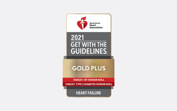 Logo for Gold Plus award.