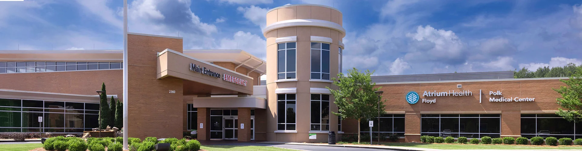 Medical center building.