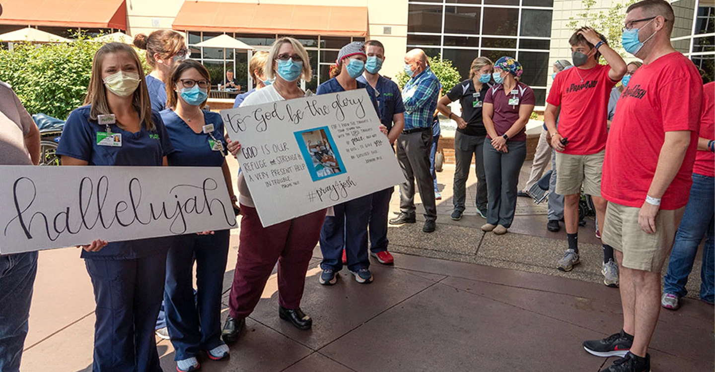 COVID-19 patient wife