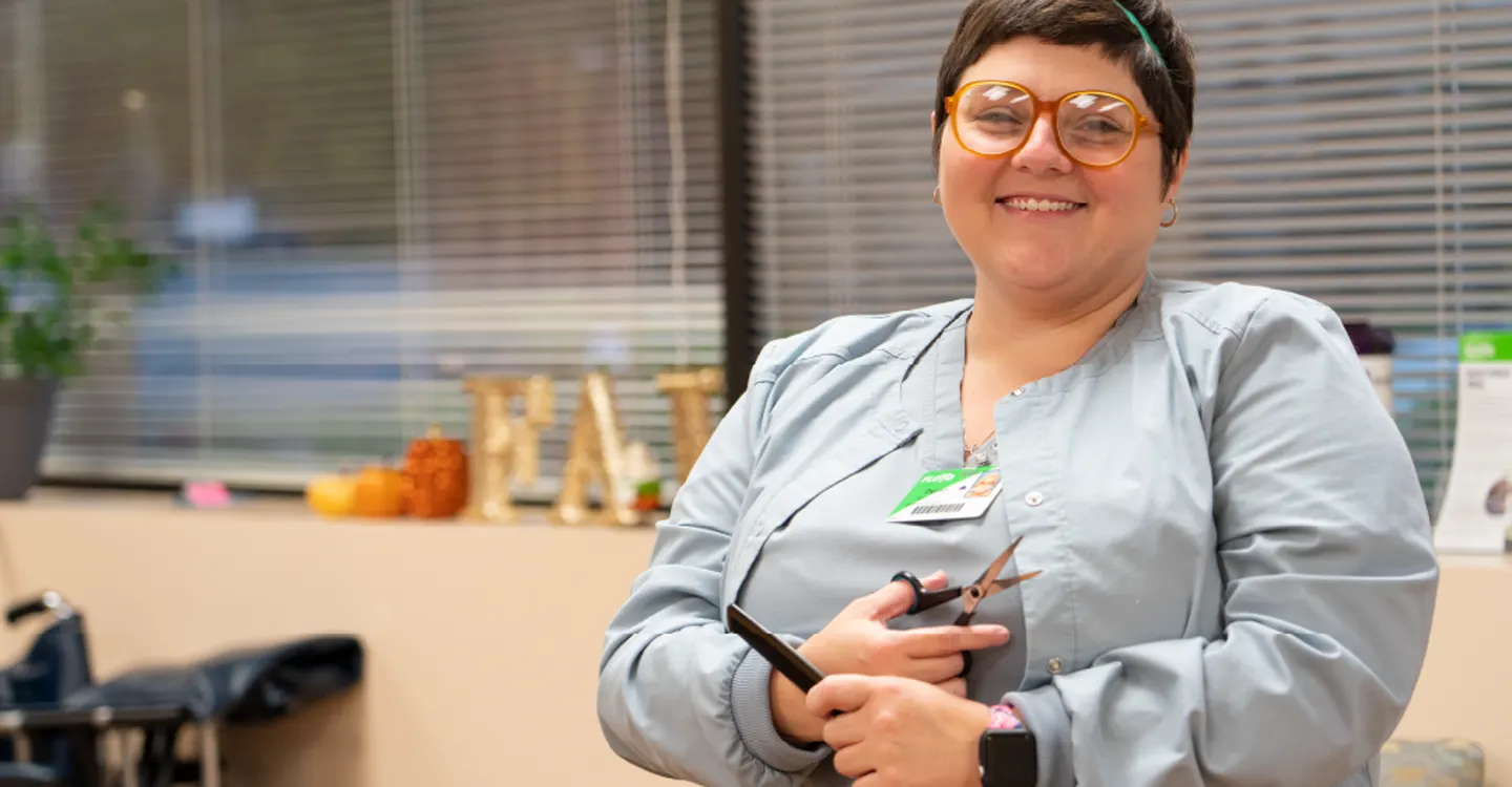 Medical Assistant Provides Haircut as Act of Kindness