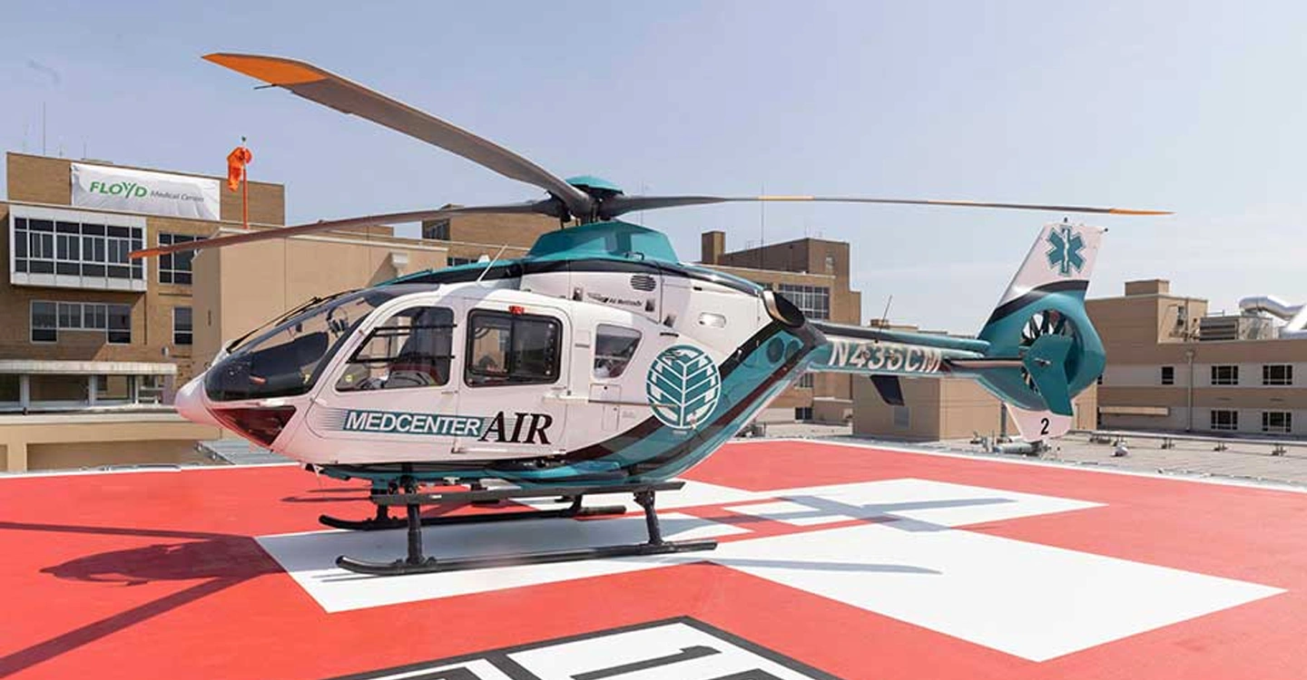 Helipad at Floyd Medical Center Officially Opens