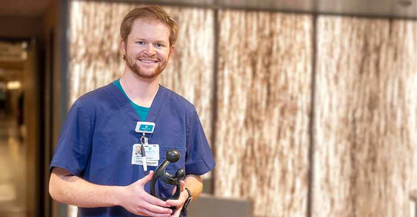 Atrium Health Floyd ICU Nurse Wins DAISY Award.