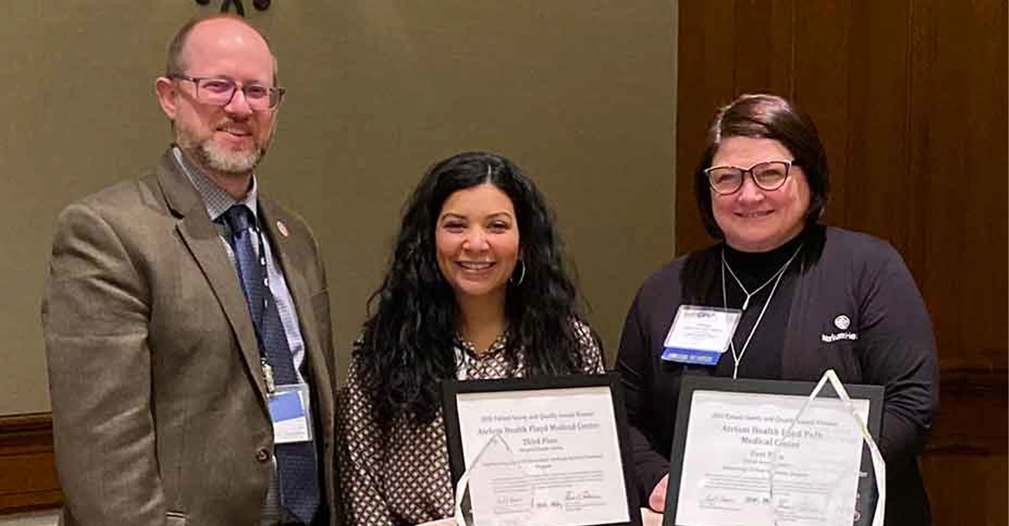 Atrium Health Floyd Earns Georgia Hospital Association Awards.