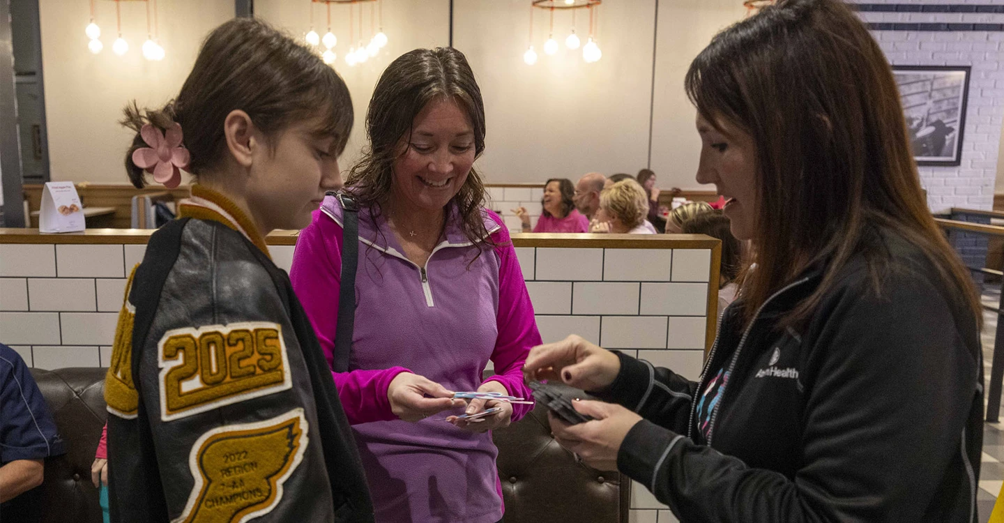 Pink Day Event Again Draws Supporters to Truett's Chick-fil-A