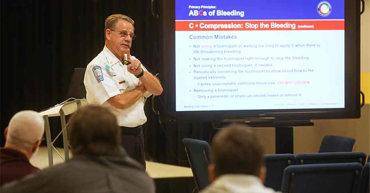 Atrium Health Floyd Provides Stop the Bleed Kits to Area Schools