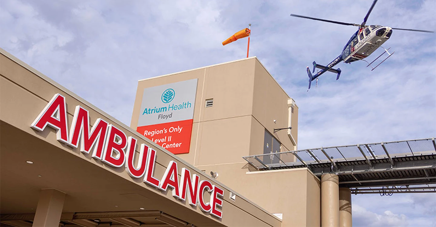 Atrium Health Floyd's Trauma Program Earns National Recognition.