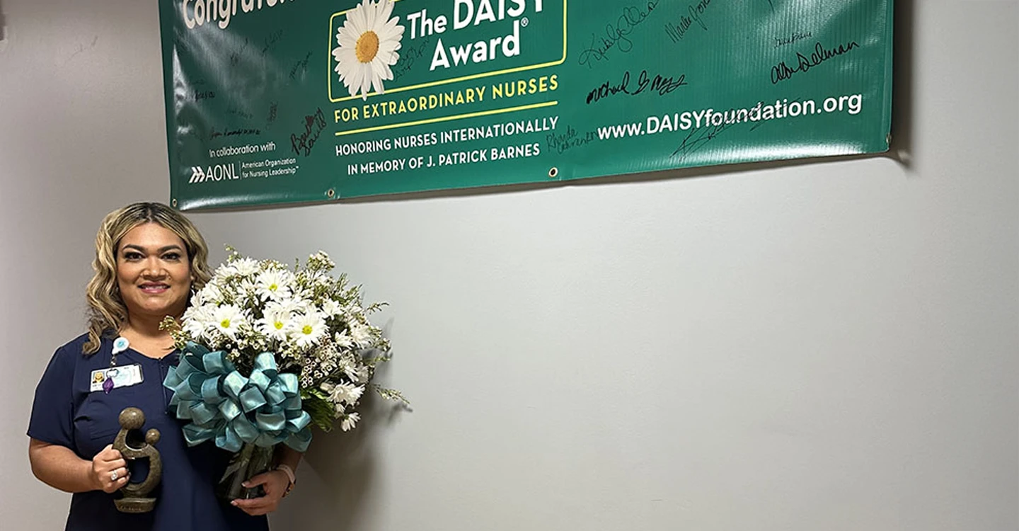 Atrium Health Floyd Behavioral Health Nurse Wins DAISY Award